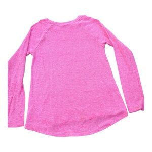 GAP girls large hot pink long sleeve t-shirt.